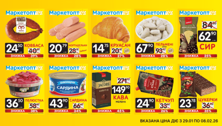 Акції Маркетопт до 08.02.26