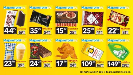 Акції Маркетопт з 10.06 по 20.06.26